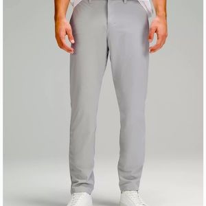 Lululemon ABC classic fit trouser warpstream fabric gray 32” long 36 waist